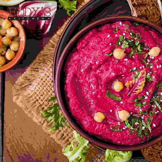Beetroot Hummus (500g) حمص مع البنجر Beetroot Hummus (500g) حمص مع البنجر