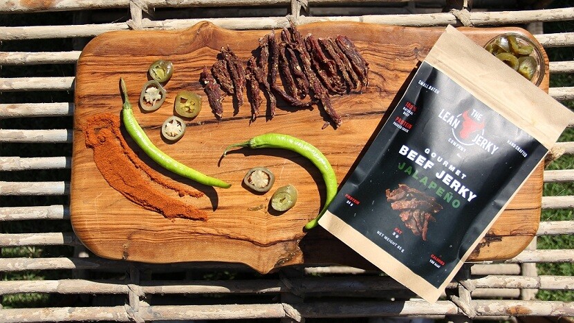 Jalapeno Beef Jerky لحم مجفف بالهالبينو Jalapeno Beef Jerky لحم مجفف بالهالبينو