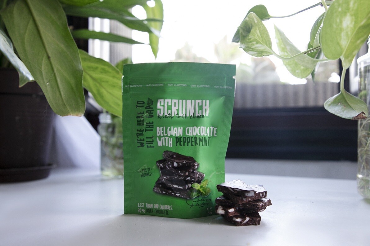 Belgian Dark Chocolate Peppermint Bark شوكولاتة دارك بلجيكية بالنعناع Belgian Dark Chocolate Peppermint Bark شوكولاتة دارك بلجيكية بالنعناع