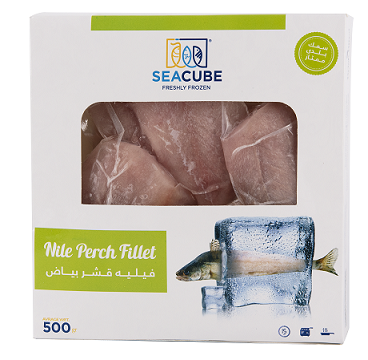 Nile Perch Fillets 500g فيليه قشر بياض