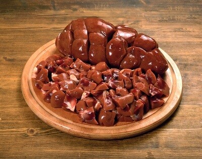 Beef Kidneys and Hearts (500g) كلاوي وقلوب بلدي