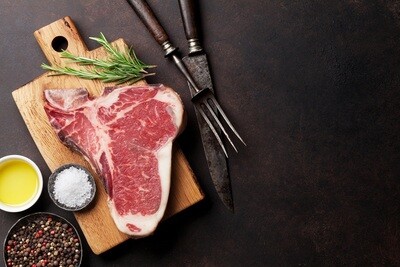 Balady Lamb T-Bone Steak (500g) تي بون ستيك ضاني بلدي