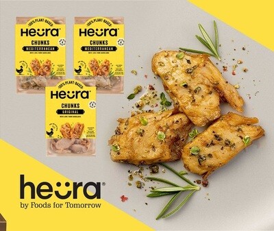 Plant-Based Mediterranean Chunks (160g) قطع النباتية علي طريقة البحر الابيض المتوسط Plant-Based Mediterranean Chunks (160g) قطع النباتية علي طريقة البحر الابيض المتوسط