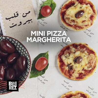 Mini Pizza Marguerita (8) ميني بيتزا مرجريتا