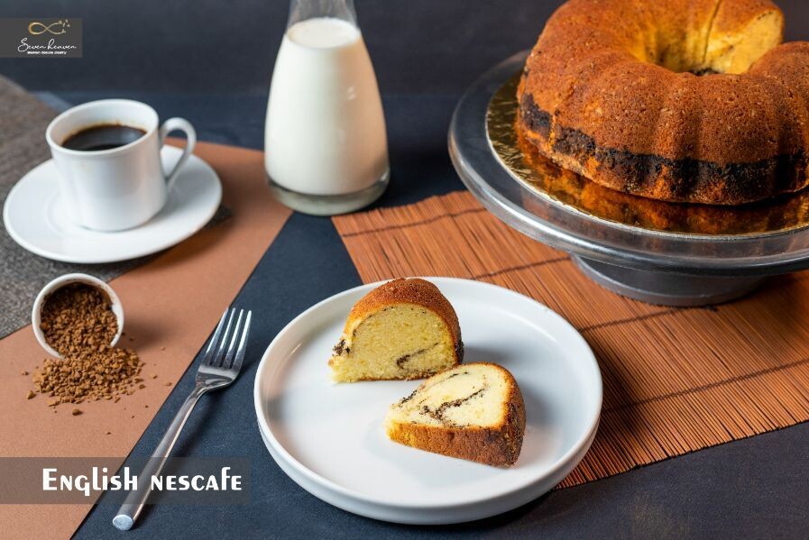 English Nescafe Cake (12 pcs) نسكافيه كيك