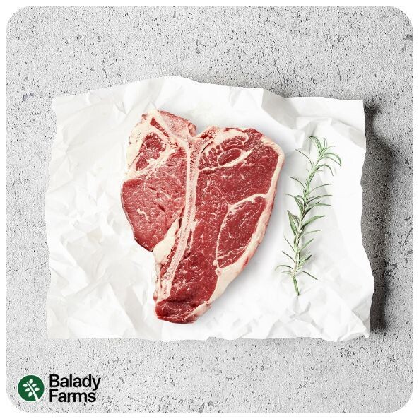 (Balady Farms) Porterhouse Steak (1pc) بورتر هاوس ستيك