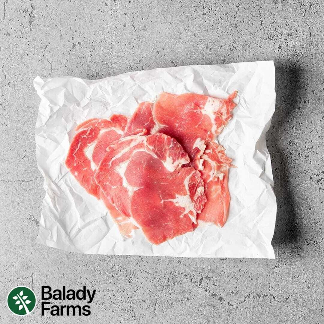 (Balady Farms) Beef Shabu Shabu  (450g) شرائح لحم رفيعه جدا