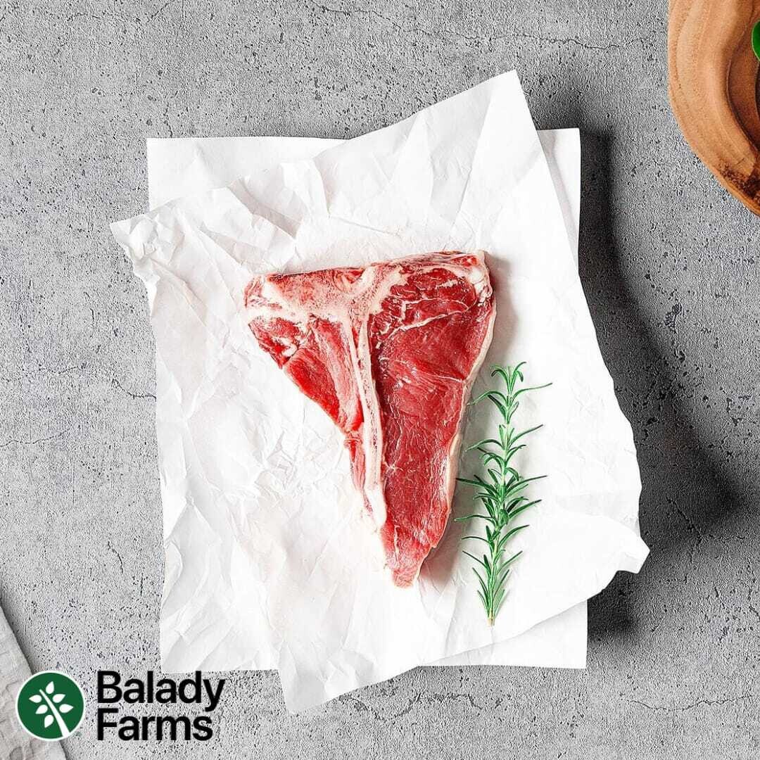 (Balady Farms) T-Bone Steak  (330g) تي بون ستيك