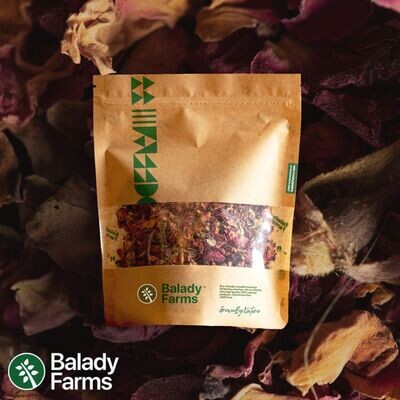 (Balady Farms) Dried flowers (60 g) زر ورد
