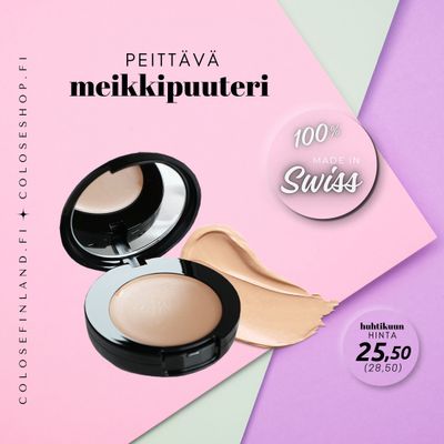​Peittävä meikkipuuteri