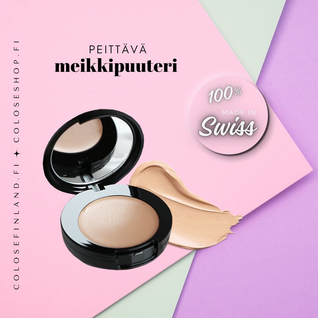 ​Peittävä meikkipuuteri