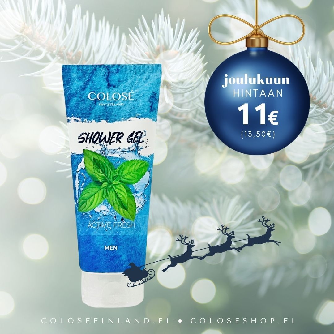 MIESTEN VIRKISTÄVÄ SUIHKUGEELI