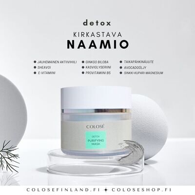 Kirkastava Kasvonaamio, Detox Kirkastava Kasvonaamio, Detox