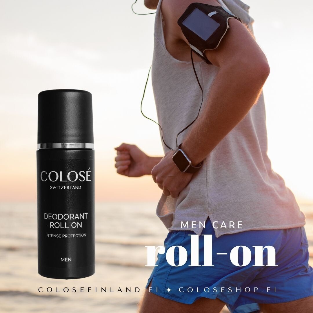 Deo roll on aktiiviselle miehelle. Miesten deorodantti.