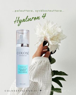 Hyaluron kasvoseerumi