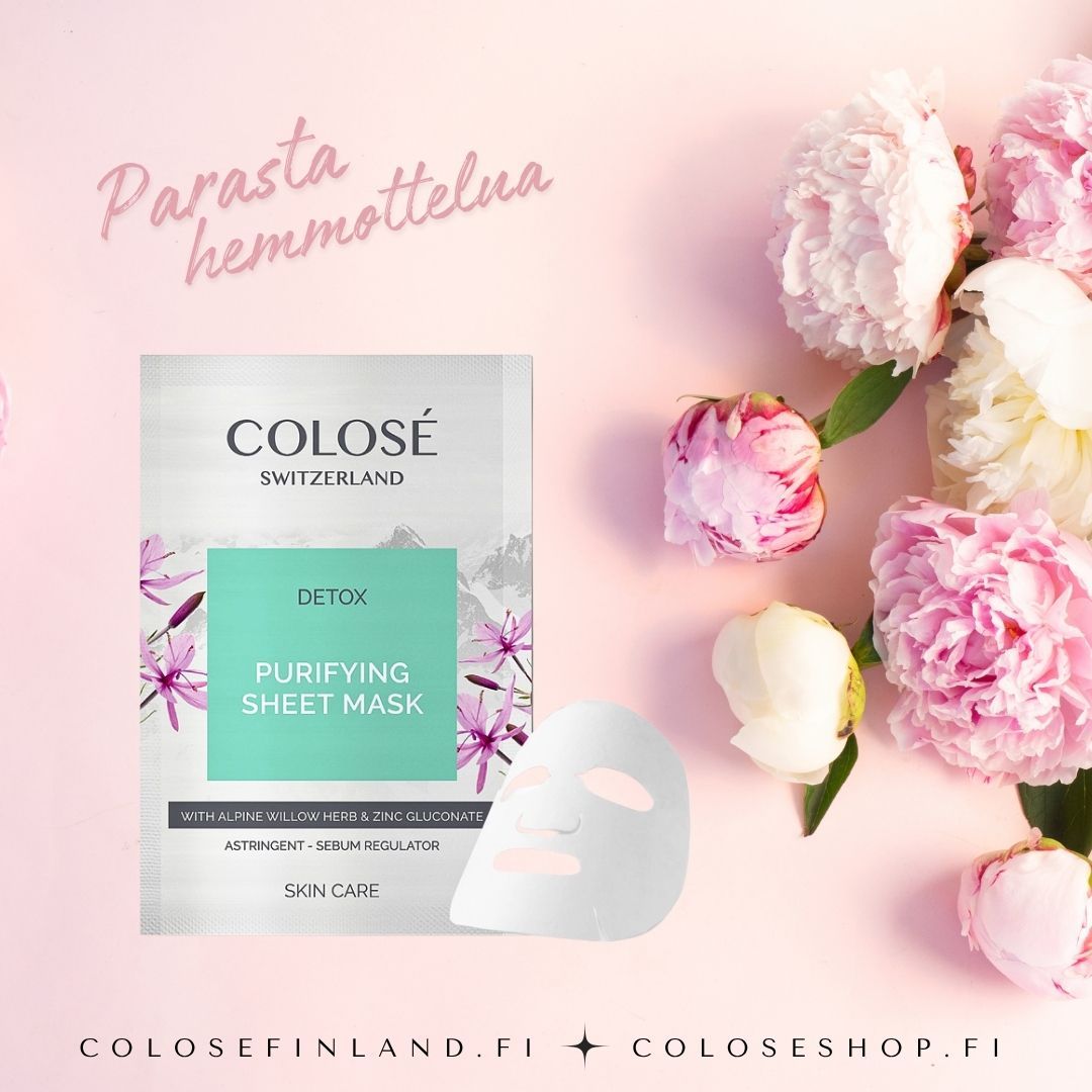 Kirkastava Kangasnaamio -  Purifying sheet mask