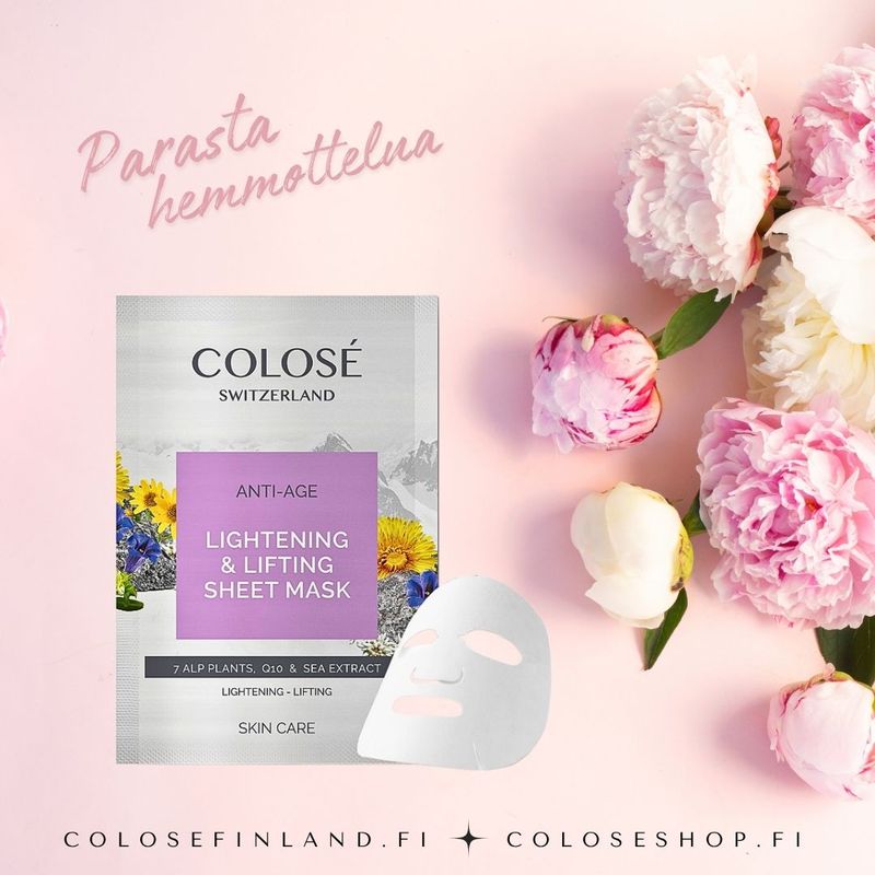 Ravitseva kangasnaamio - Lightening&amp;Lifting sheet mask