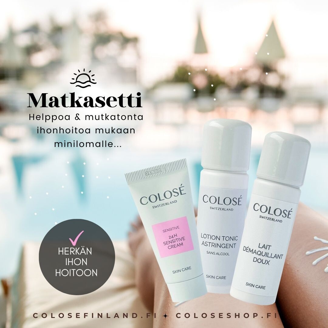 MATKASETTI HERKÄLLE IHOLLE