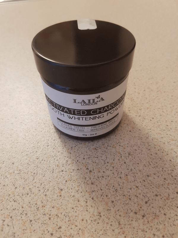 Charcoal toothpaste