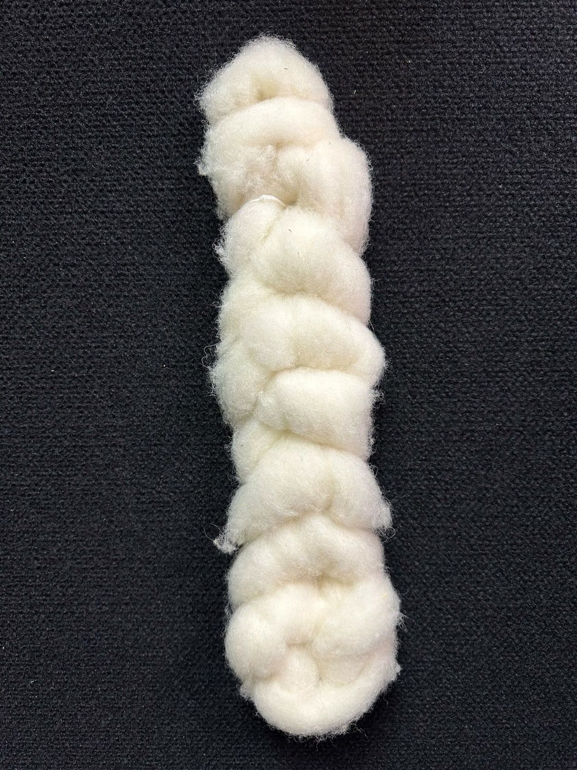 Loch Lomond Bluefaced Leicester X Roving, Color: Natural White, Size: 50g