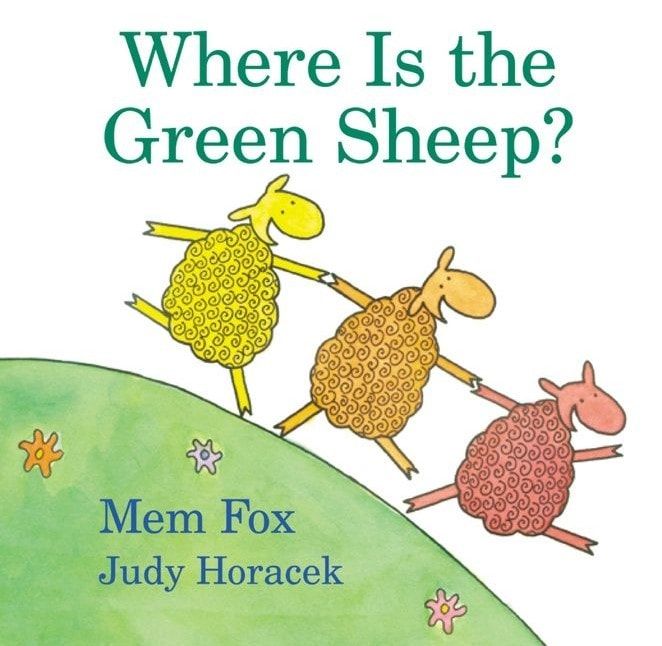 Where Is the Green Sheep? - Board Book