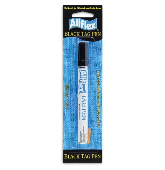 Allflex 2-In-1 Marking Pen, Color: White