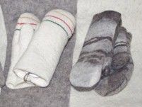 Seine River Felted Children's Mitten