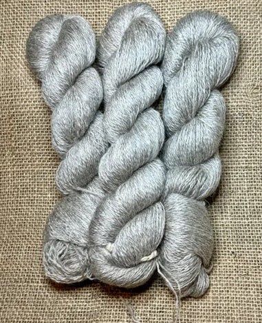 Waviebank Woolers 2 Ply Lace Weight Natural Silver/Grey Yarn