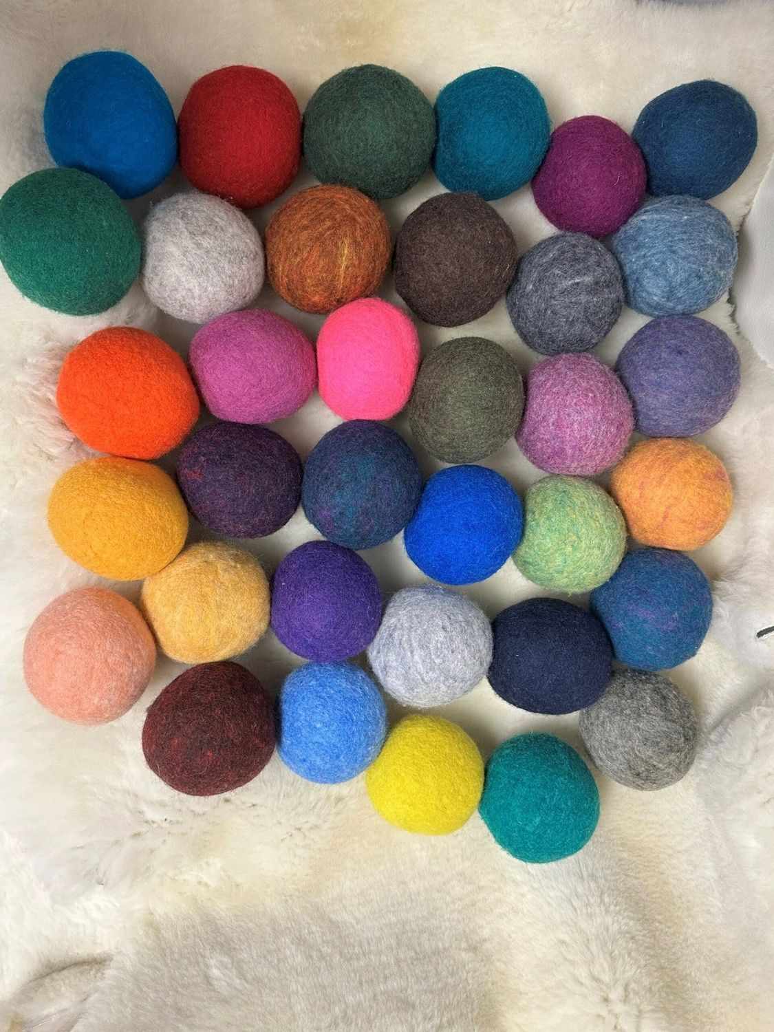 Wool Dryer Balls by Petal &amp; Pod Wool'ry