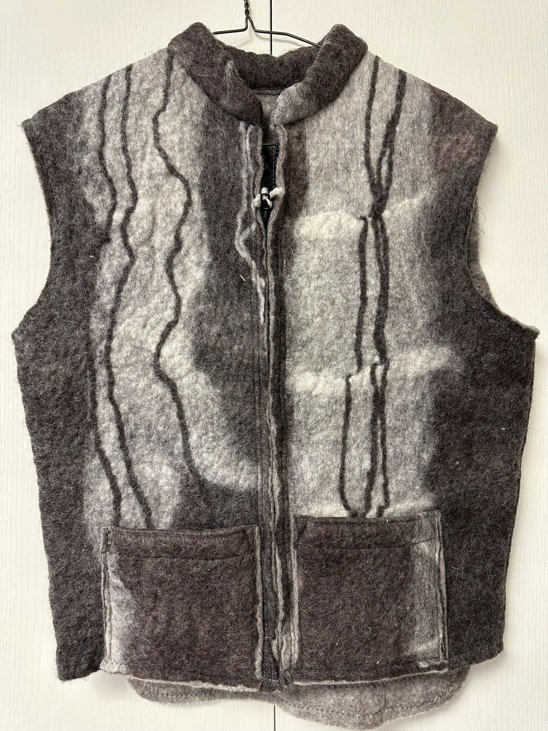 Seine River Felted Wool Vest
