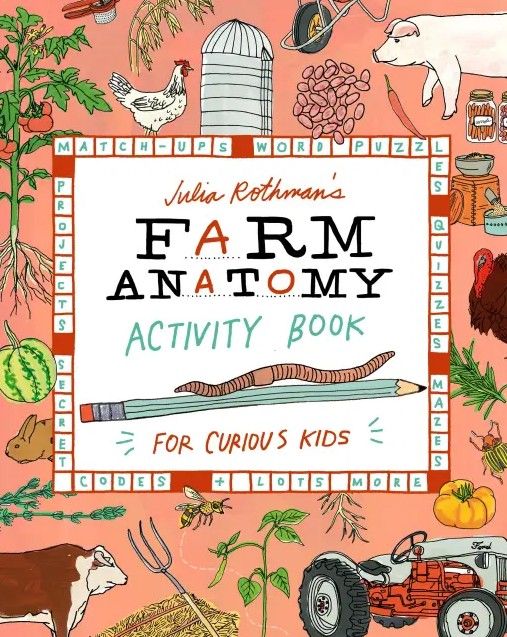 Farm Anatomy Activity Book by Julia Rothman