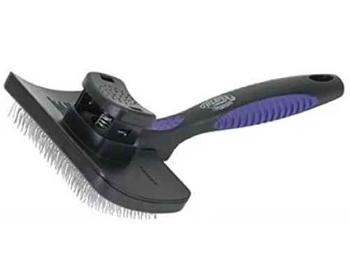 Self-Cleaning Slicker Brush