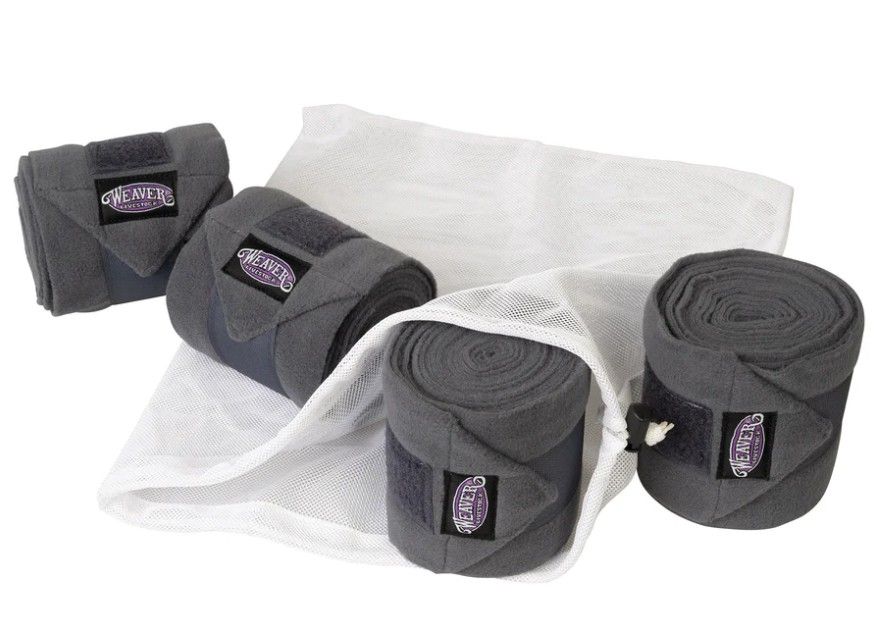Weaver Sheep &amp; Goat Leg Wraps 4 pk, Colour: Steel