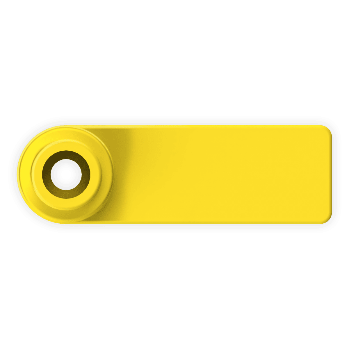 Leader Products Mini Sheep Tags 25/Pkg, Colour: Yellow