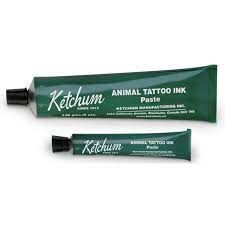 Ketchum Tattoo Ink Paste, Color: Green, Size: 28G