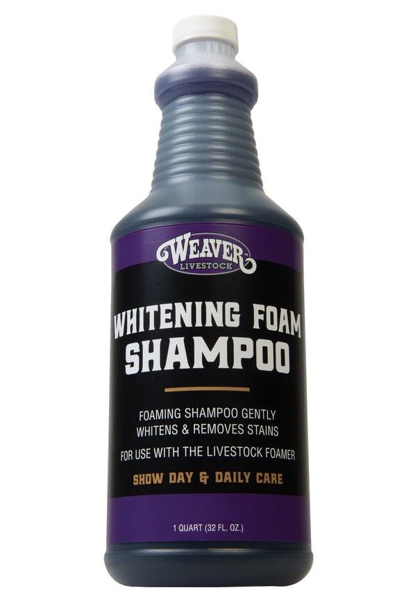 Weaver Whitening Foam Shampoo, Quart
