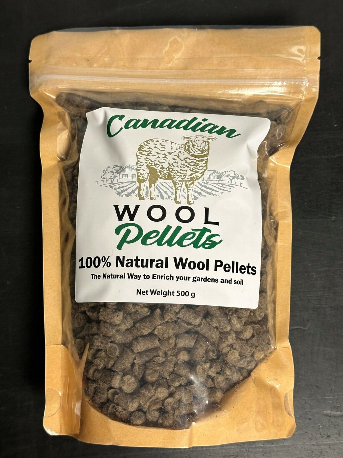 100% Natural Wool Pellets, Size: 150g