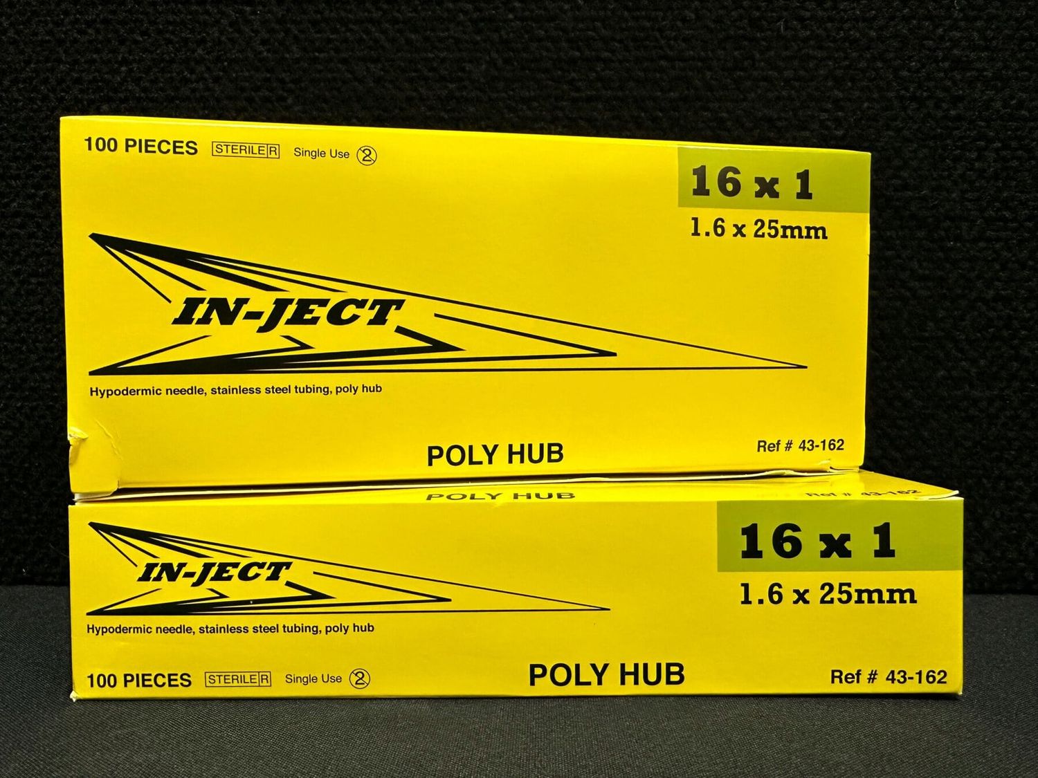 Poly Hub Needle, Size: 16G X 1"