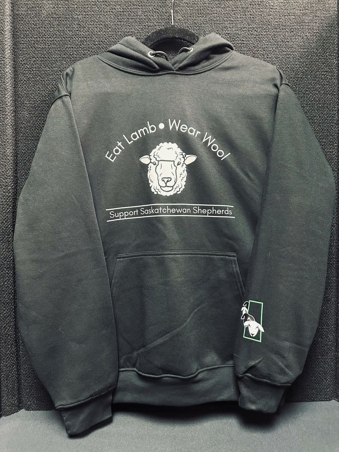 Support Saskatchewan Shepherds Hoodie, Colour: Black, Size: Small