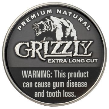 Grizzly Tobacco Dip - Can / Natural / Extra Long Cut [ROLL]