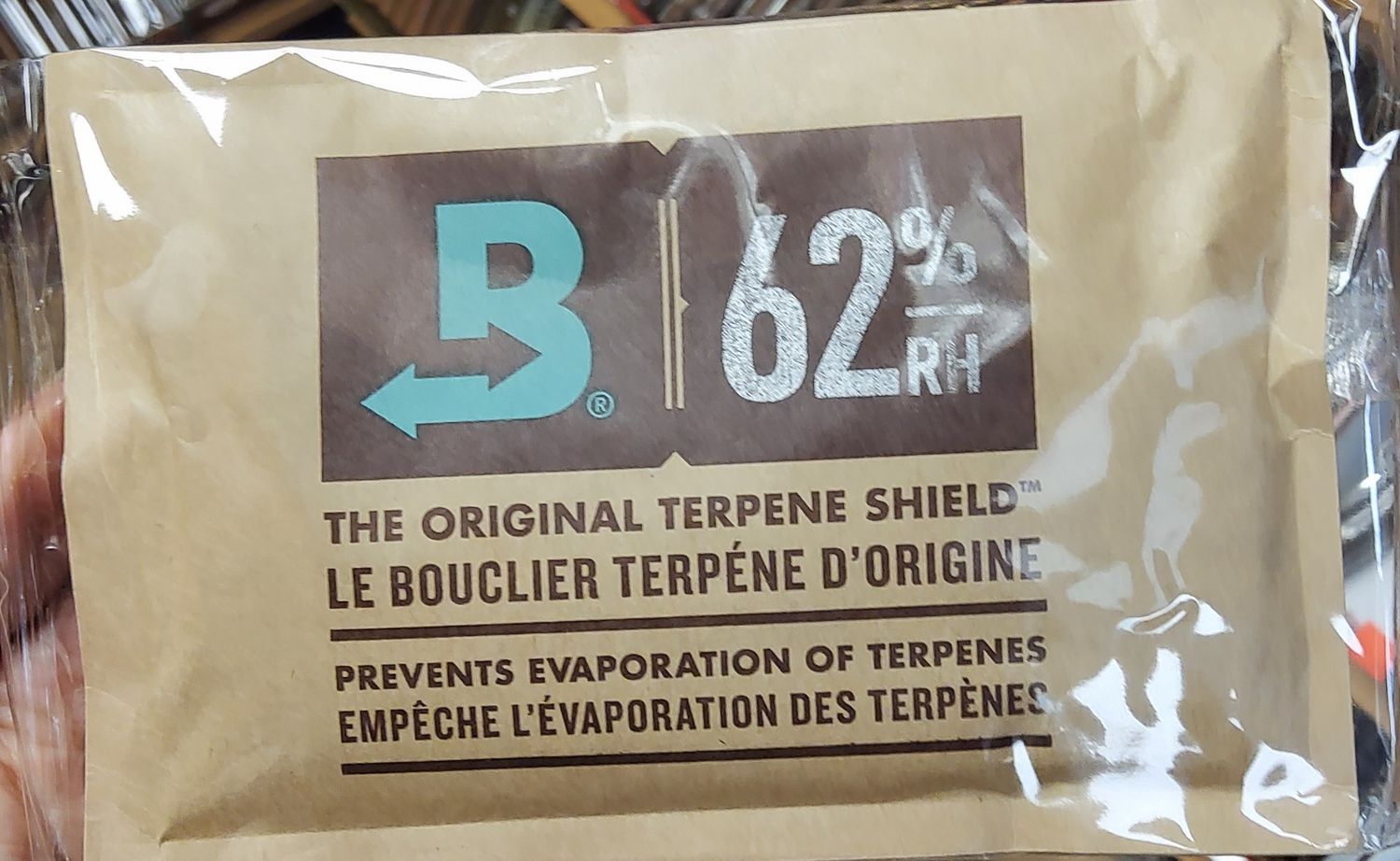 62% boveda humidity packet