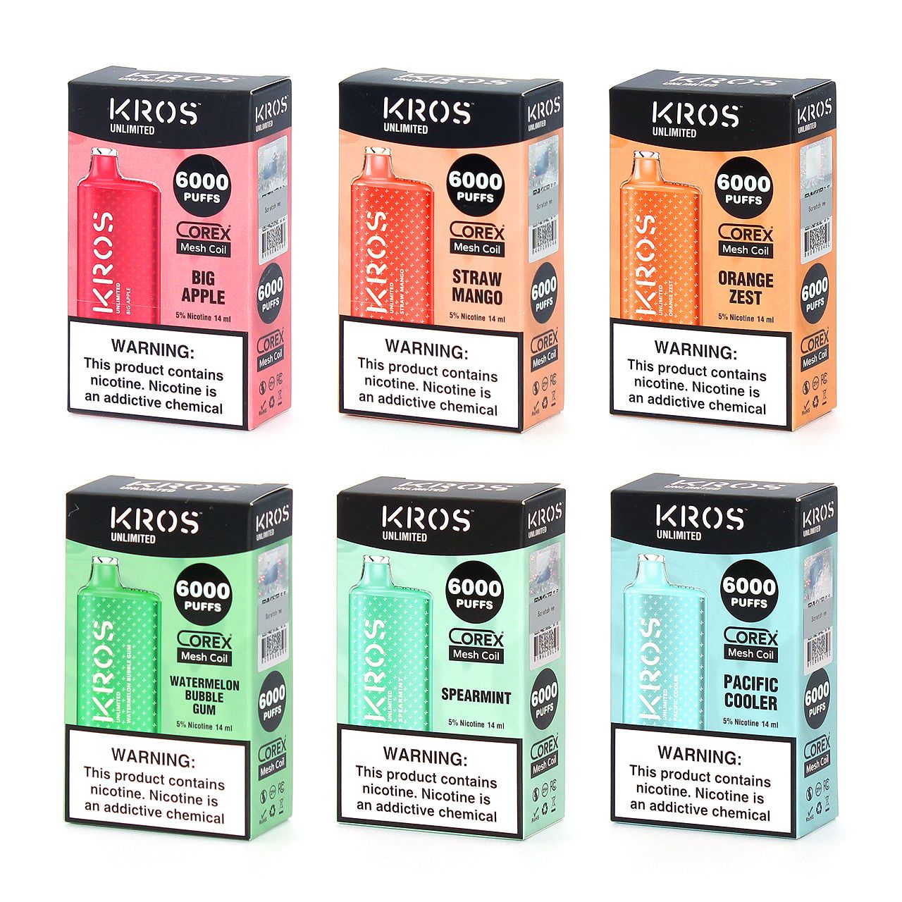 Kros 3% Disposable Vape