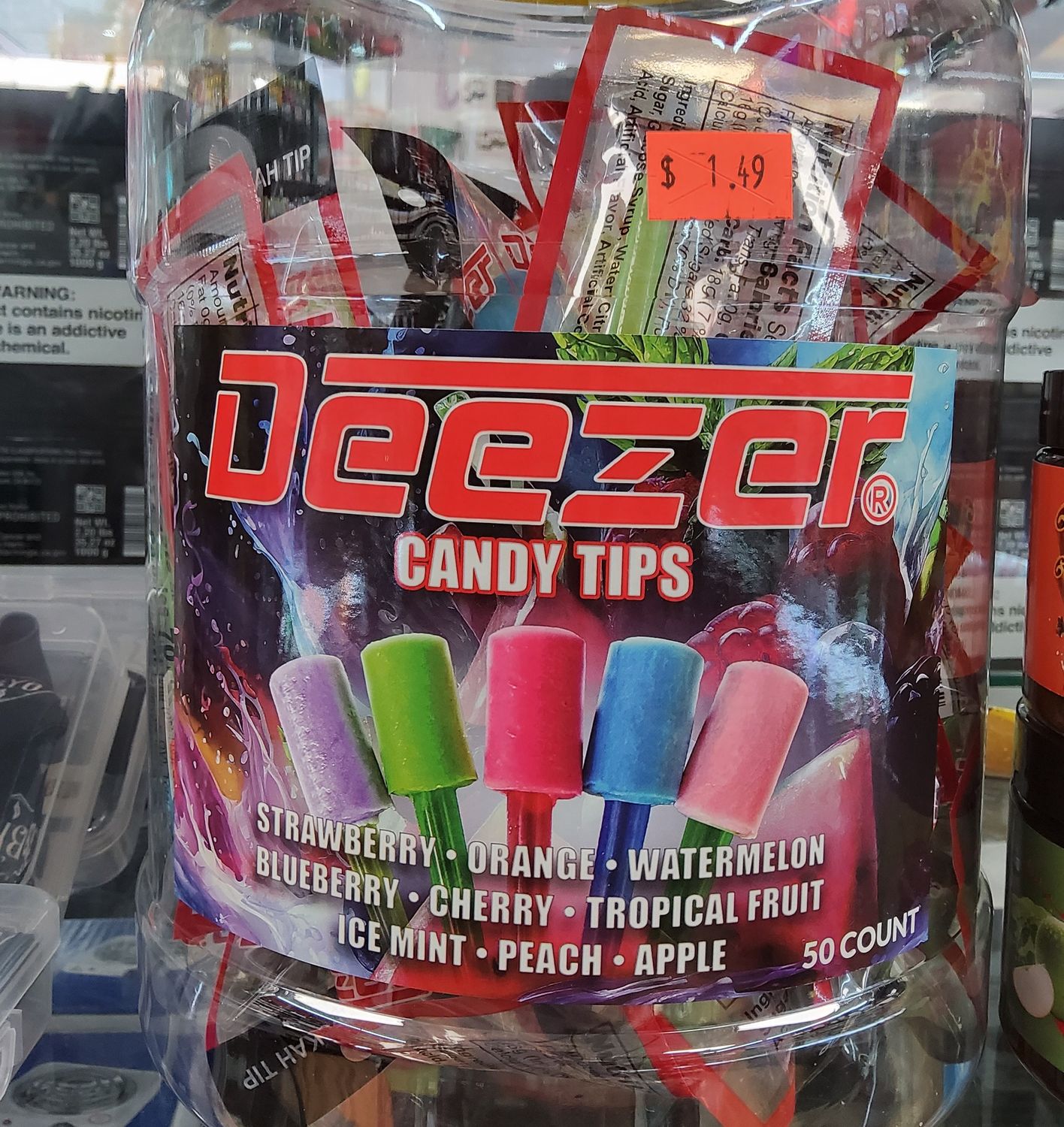 Deezer Hookah Candy Tips