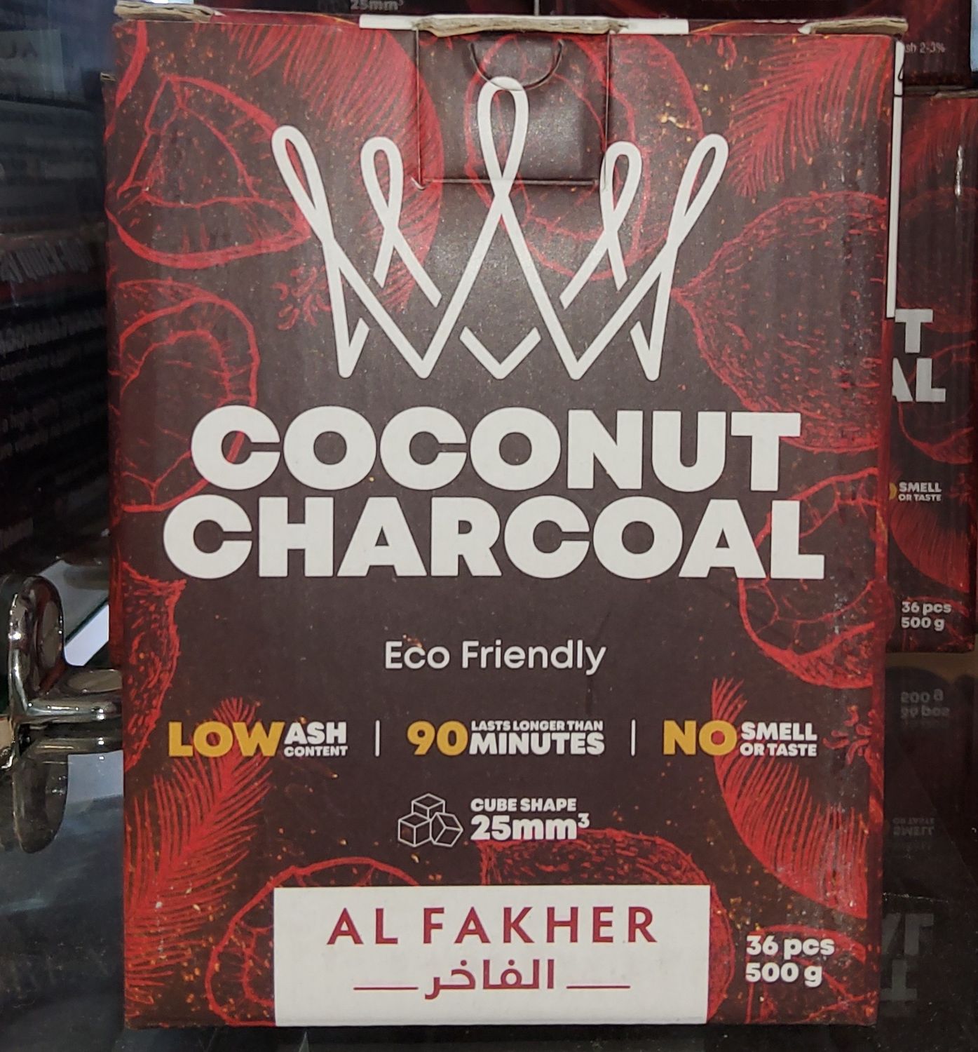 Al fakher Coconut Charcoal 36pcs