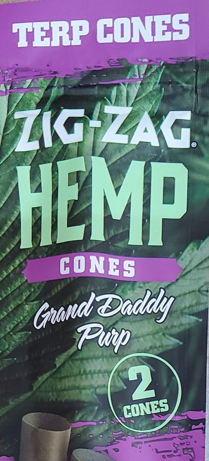 Zig Zag Hemp Cones