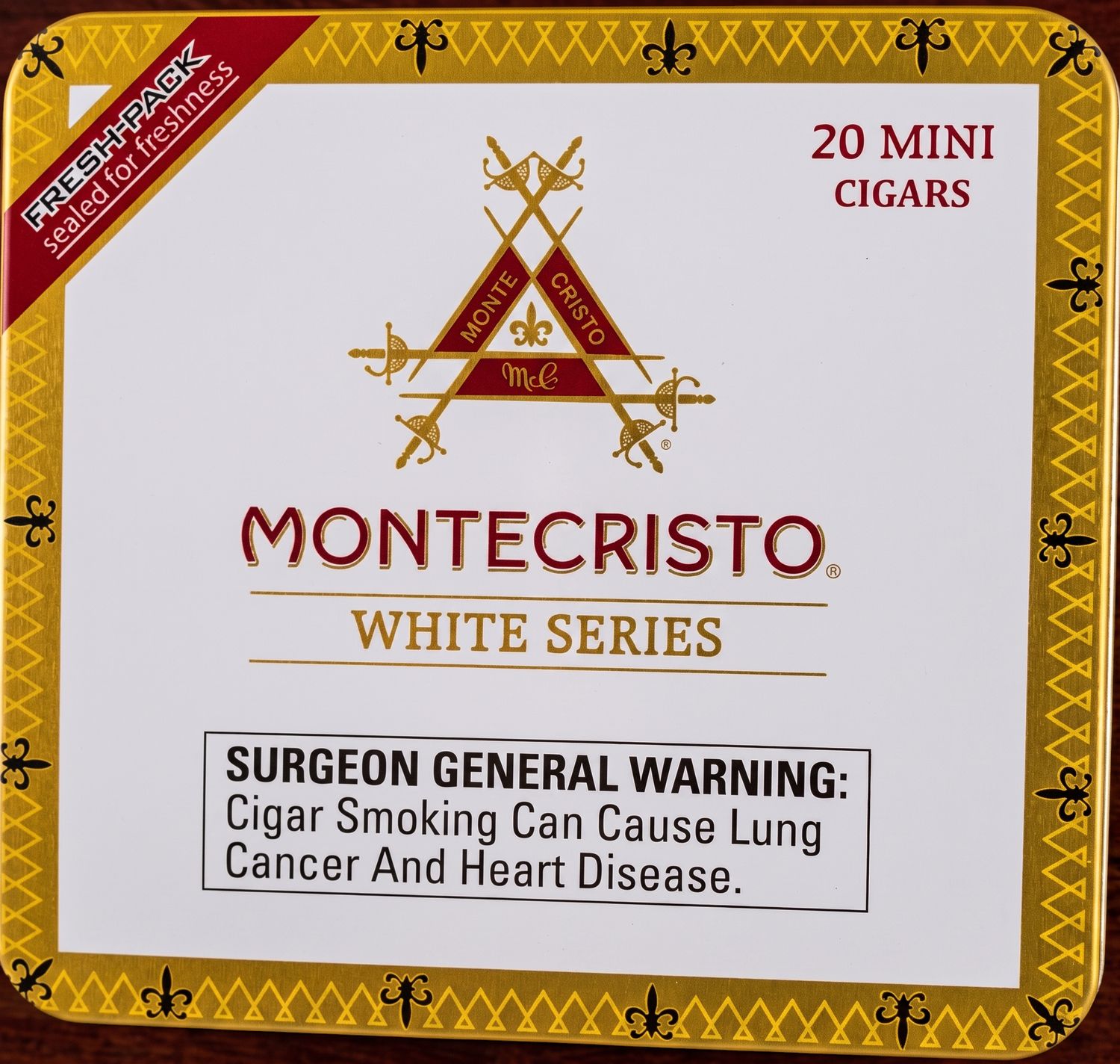 Montecristo White Series Mini - 20ct Tins
