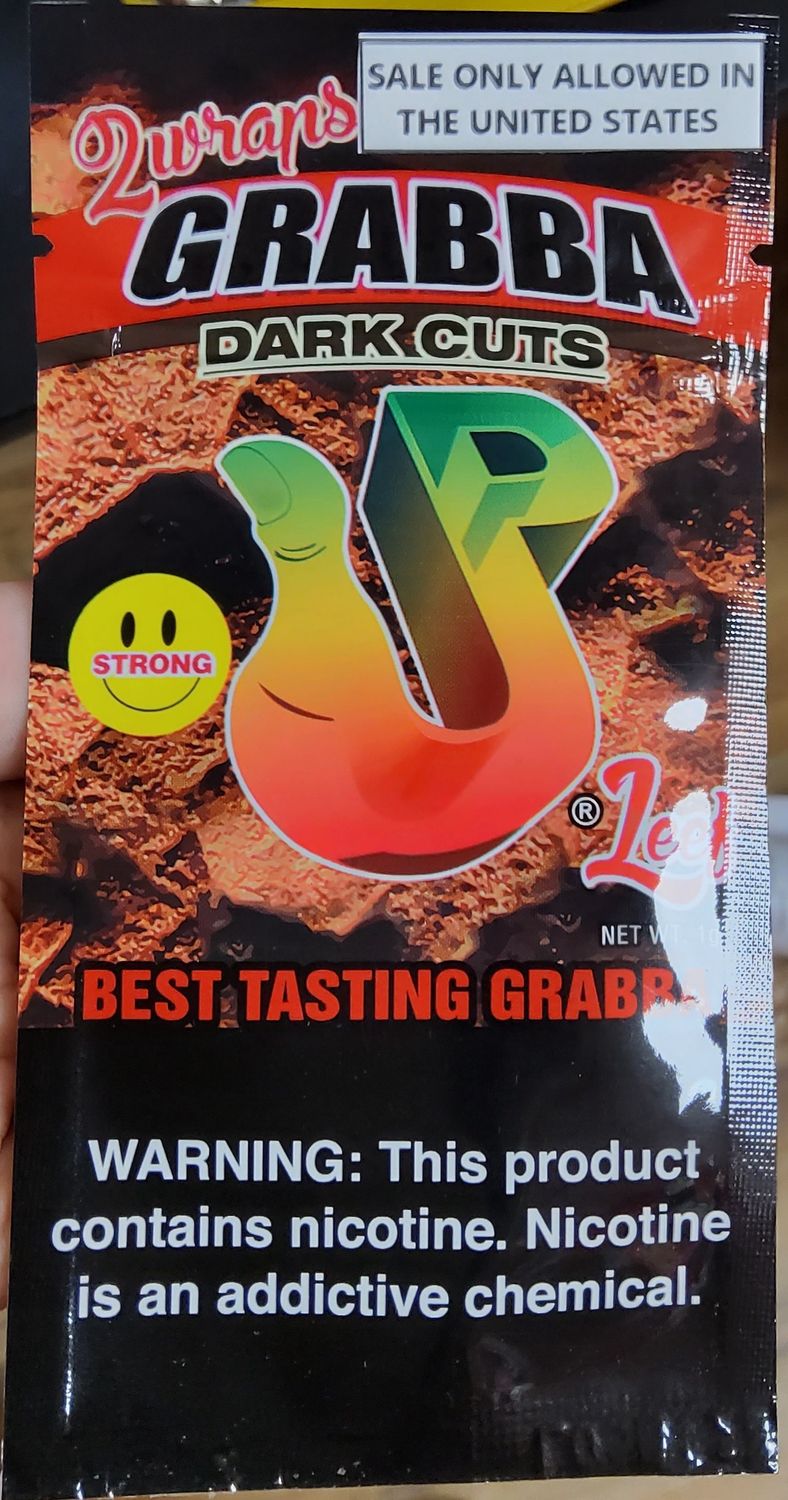 Grabba Dark Cuts 2 mini wraps 