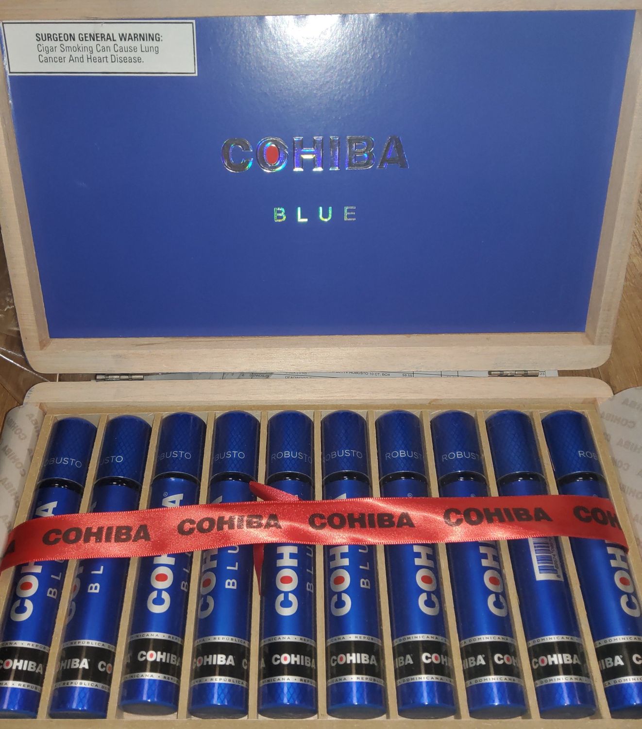 Cohiba Blue Robusto Toro TUBO