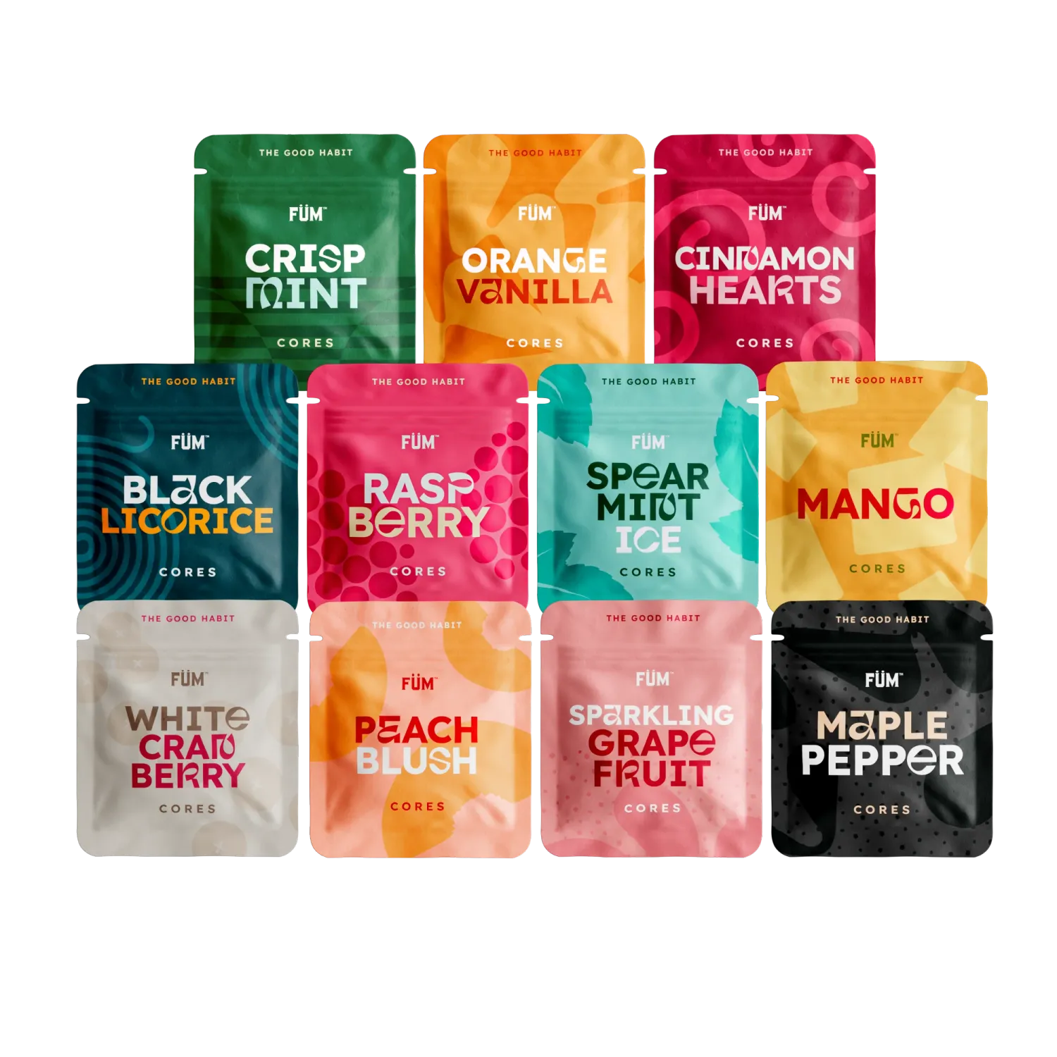 FÜM Flavor Cores Variety Pack