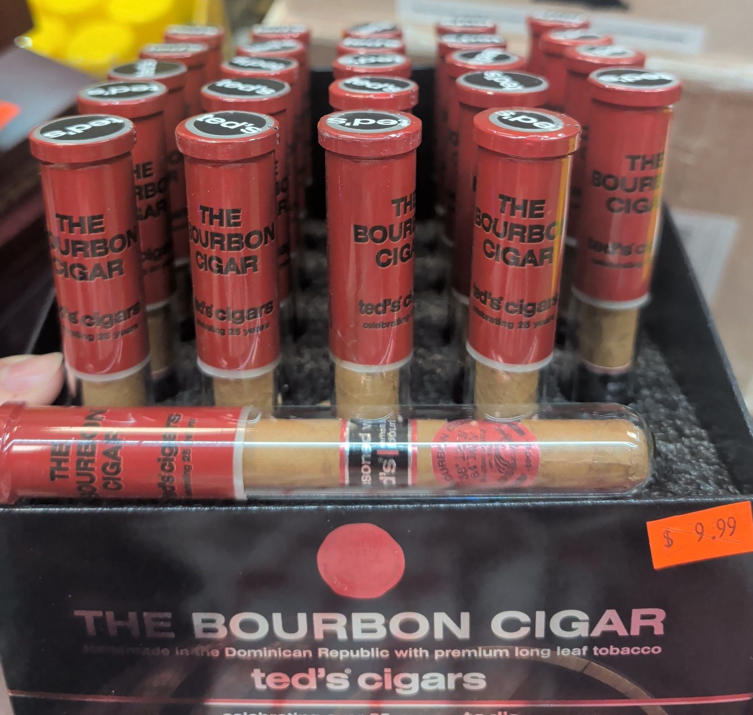 Ted's The Bourbon Cigar Dominican Tubo SMALL